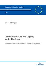 Télécharger le livre :  Community Values and Legality under Challenge
