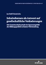 Télécharger le livre :  Schulreformen als Antwort auf gesellschaftliche Veraenderungen