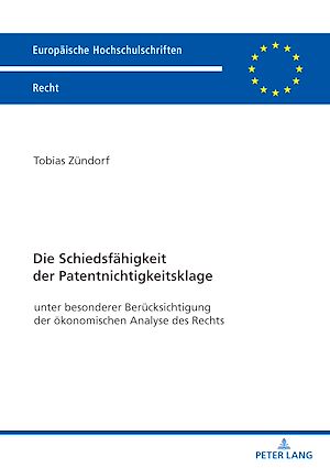 Téléchargez le livre :  Die Schiedsfaehigkeit der Patentnichtigkeitsklage
