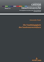 Télécharger le livre :  Die Unabhaengigkeit des Insolvenzverwalters