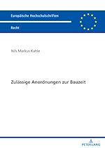 Télécharger le livre :  Zulaessige Anordnungen zur Bauzeit