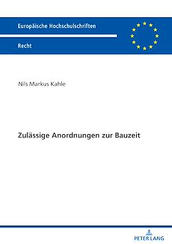 Télécharger le livre :  Zulaessige Anordnungen zur Bauzeit