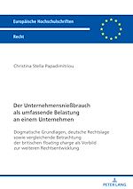 Télécharger le livre :  Der Unternehmensnießbrauch als umfassende Belastung an einem Unternehmen