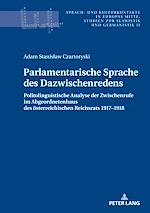 Télécharger le livre :  Parlamentarische Sprache des Dazwischenredens