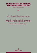 Télécharger le livre :  Medieval English Syntax