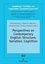 Télécharger le livre :  Perspectives on Contemporary English: Structure, Variation, Cognition