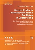 Télécharger le livre :  Meister Eckharts mittelhochdeutsche Predigten in Uebersetzung
