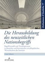 Télécharger le livre :  Die Herausbildung des neuzeitlichen Nationsbegriffs