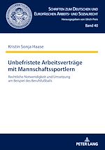 Télécharger le livre :  Unbefristete Arbeitsvertraege mit Mannschaftssportlern
