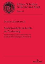 Télécharger le livre :  Stadionverbote im Lichte der Verfassung