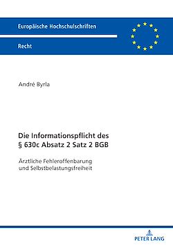 Télécharger le livre :  Die Informationspflicht des § 630c Absatz 2 Satz 2 BGB