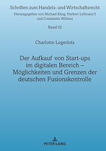 Télécharger le livre :  Der Aufkauf von Start-ups im digitalen Bereich