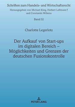 Télécharger le livre :  Der Aufkauf von Start-ups im digitalen Bereich