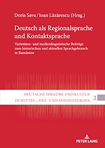 Télécharger le livre :  Deutsch als Regionalsprache und Kontaktsprache