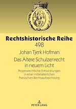 Télécharger le livre :  Das Aeltere Schulzenrecht in neuem Licht