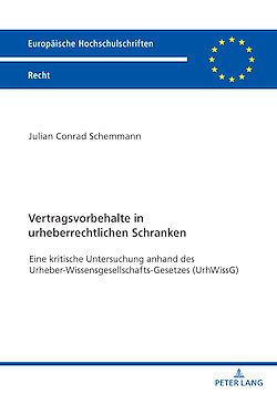 Télécharger le livre :  Vertragsvorbehalte in urheberrechtlichen Schranken
