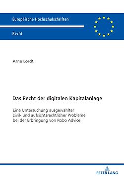 Télécharger le livre :  Das Recht der digitalen Kapitalanlage