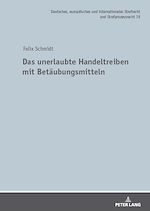 Télécharger le livre :  Das unerlaubte Handeltreiben mit Betaeubungsmitteln