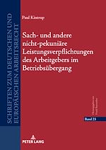 Télécharger le livre :  Sach- und andere nicht-pekuniaere Leistungsverpflichtungen des Arbeitgebers im Betriebsuebergang