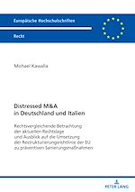 Télécharger le livre :  Distressed M&A ed in Deutschland und Italien