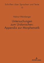 Télécharger le livre :  Untersuchungen zum Urslavischen: Appendix zur Morphematik