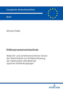 Télécharger le livre :  Erblasserautonomieschutz