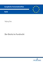 Télécharger le livre :  Der Besitz im Fundrecht