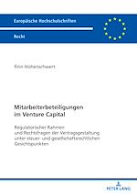 Télécharger le livre :  Mitarbeiterbeteiligungen im Venture Capital
