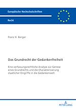 Télécharger le livre :  Das Grundrecht der Gedankenfreiheit