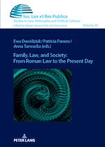 Télécharger le livre :  Family, Law, and Society: from Roman Law to the Present Day