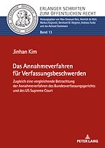 Télécharger le livre :  Das Annahmeverfahren fuer Verfassungsbeschwerden