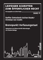 Télécharger le livre :  Brennpunkt Verfassungsstaat