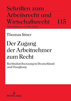 Télécharger le livre :  Der Zugang der Arbeitnehmer zum Recht