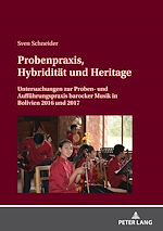 Télécharger le livre :  Probenpraxis, Hybriditaet und Heritage