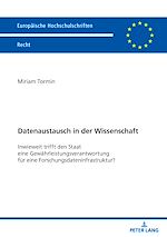 Télécharger le livre :  Datenaustausch in der Wissenschaft