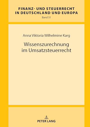 Download the eBook: Wissenszurechnung im Umsatzsteuerrecht