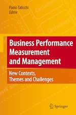 Télécharger le livre :  Business Performance Measurement and Management