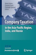 Télécharger le livre :  Company Taxation in the Asia-Pacific Region, India, and Russia