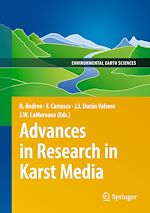 Télécharger le livre :  Advances in Research in Karst Media