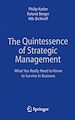 Télécharger le livre :  The Quintessence of Strategic Management