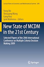 Télécharger le livre :  New State of MCDM in the 21st Century