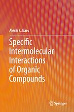 Télécharger le livre :  Specific Intermolecular Interactions of Organic Compounds