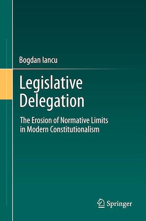 Téléchargez le livre :  Legislative Delegation