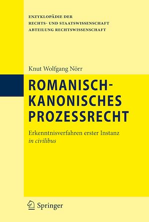 Téléchargez le livre :  Romanisch-kanonisches Prozessrecht