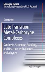 Télécharger le livre :  Late Transition Metal-Carboryne Complexes