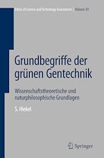 Télécharger le livre :  Grundbegriffe der grünen Gentechnik