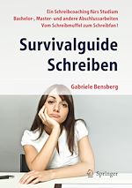 Télécharger le livre :  Survivalguide Schreiben