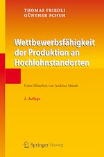 Télécharger le livre :  Wettbewerbsfähigkeit der Produktion an Hochlohnstandorten