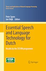 Download this eBook Essential Speech and Language Technology for Dutch