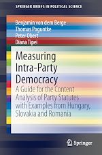 Télécharger le livre :  Measuring Intra-Party Democracy